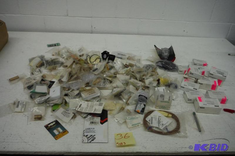 Lot of 191 small parts and hardware