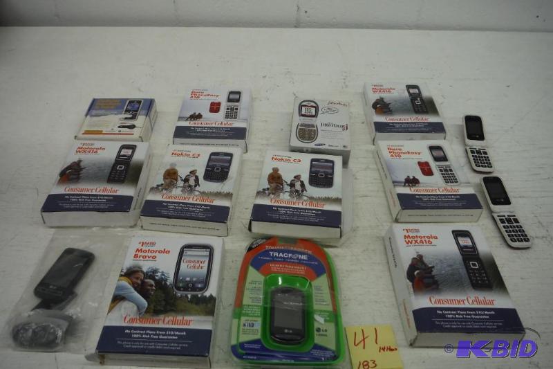 Lot of 14 Cell Phones
