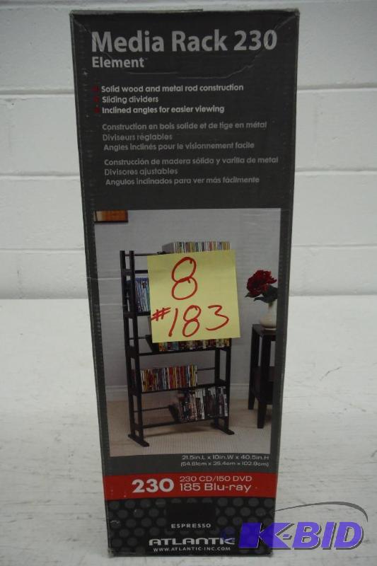 Atlantic Media Rack 231