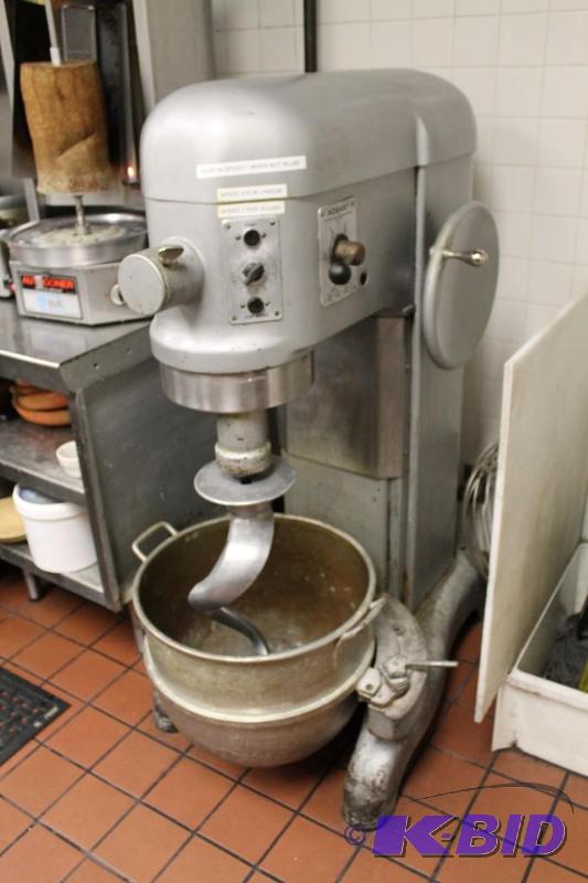 Hobart Mixer Model # L 800 1 12 HP Motor 4 S...