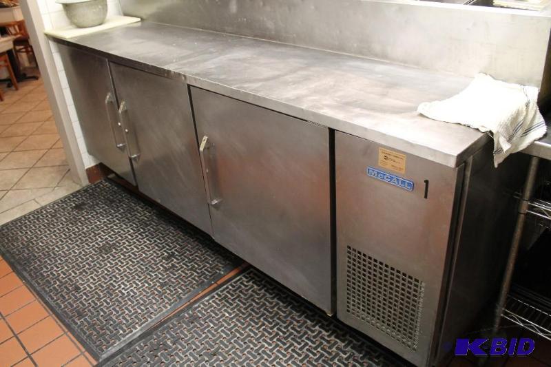 Refrigerator Prep Table Measures 94&quot Lo...