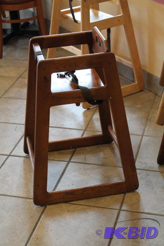Child Seat Restaurant Commercial Grade Brown ...