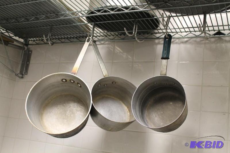 Lot Of 3 Sauce Pans Commercial Grade For Rest...
