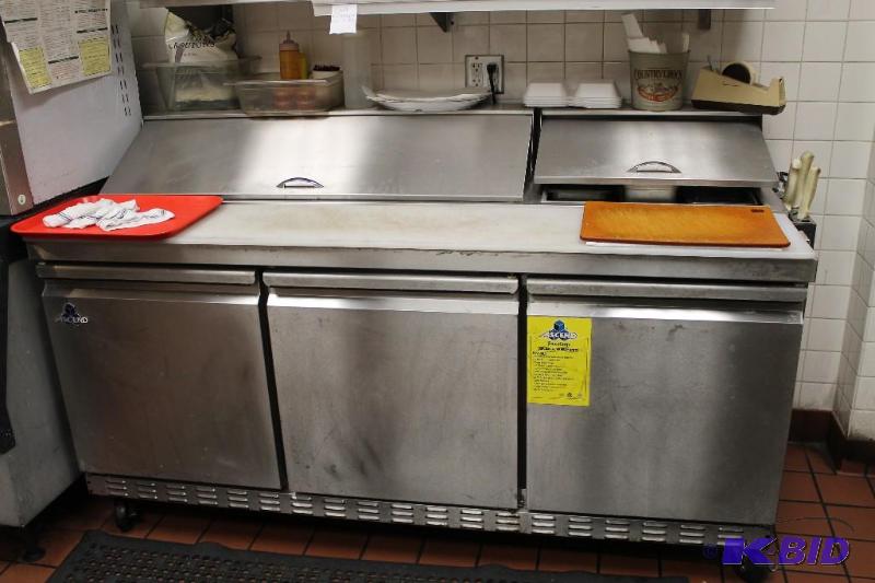 Hoagie Prep Refrigerated Prep Table Ascend Br...