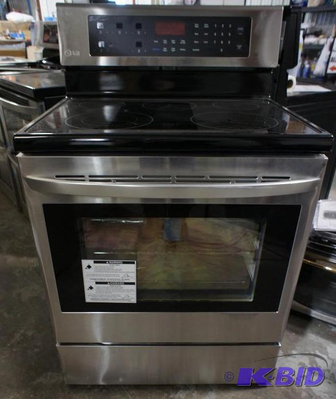 New LG Stove - Model # (LRE3083ST) - MSRP $89...