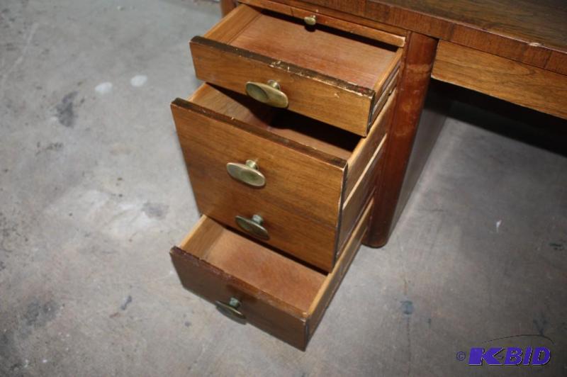 Vintage Stow Davis Furniture Company Office Desk Grand Rapids