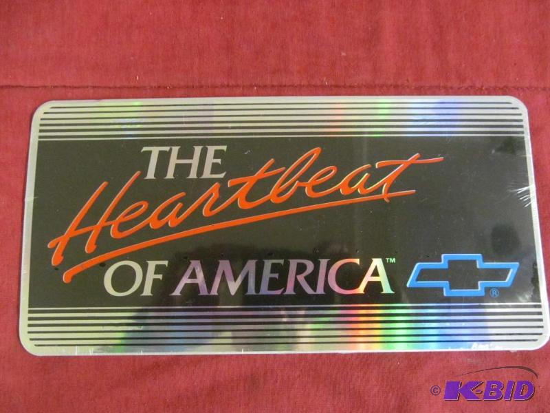 lot 117 image: License Plate