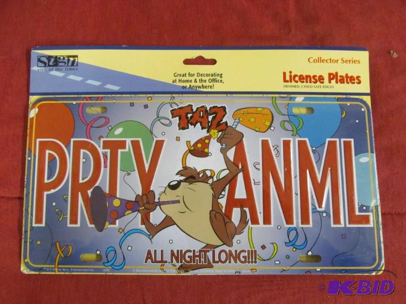 lot 126 image: License Plate