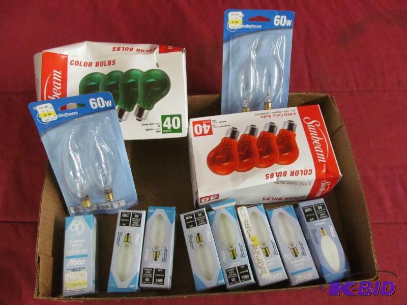 lot 34 image: Light Bulbs