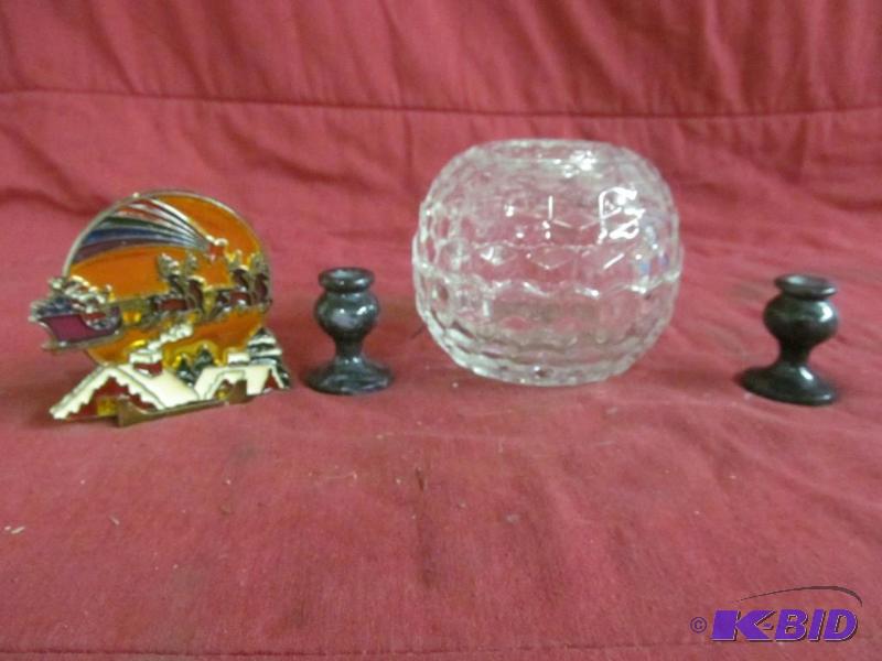 lot 73 image: Candle Holder