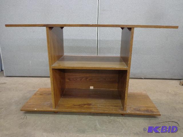 lot 123 image: 3 Tear Particle Board Shelves   51" Wide...
