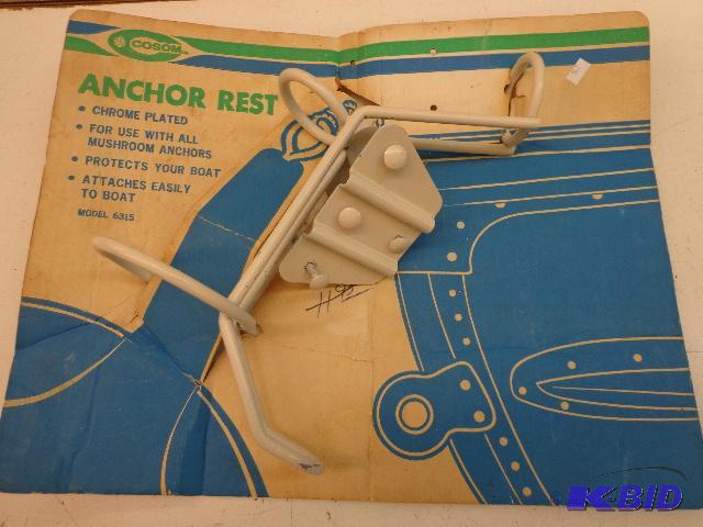 lot 29 image: Anchor Rest   Attaches to Boat  Protects Boat...
