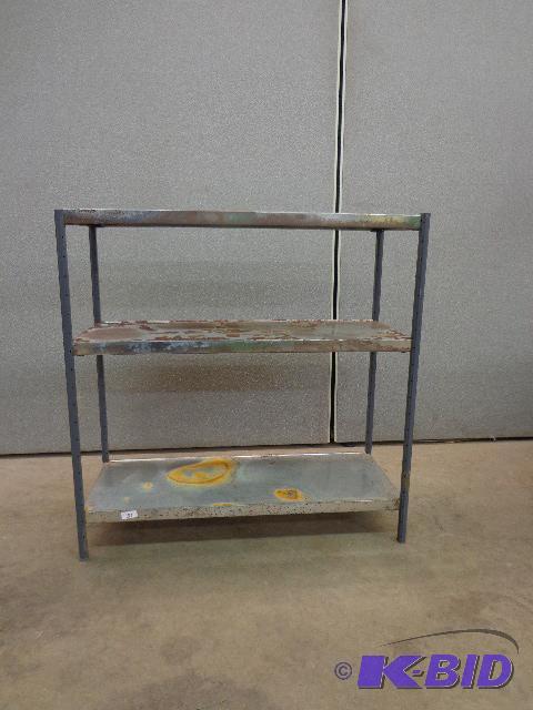 lot 35 image: Utility Rack   Metal  30" W x 30" T...