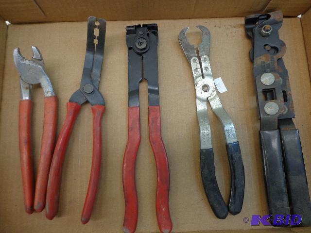 lot 38 image: Specialty Pliers   Various Sizes  Various Nos...
