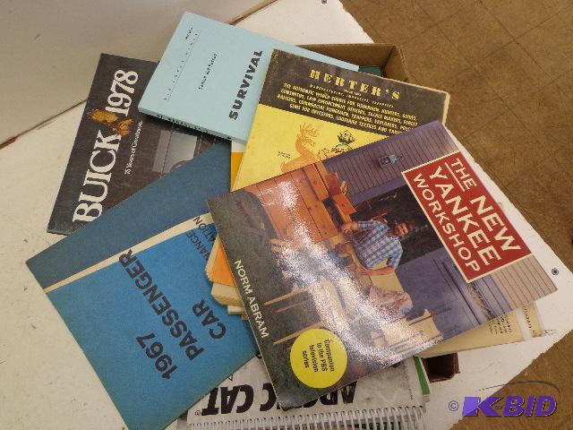 lot 43 image: Various Books   Welding Book  Woodwork Book  ...