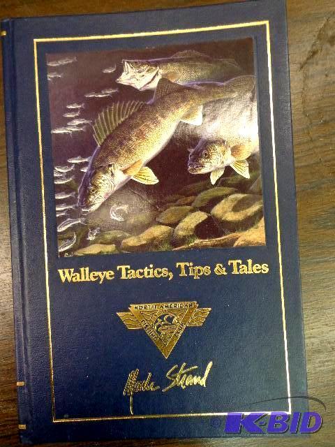 lot 50 image: Walleye Tactics   Hard Cover Book  Tips to Ta...