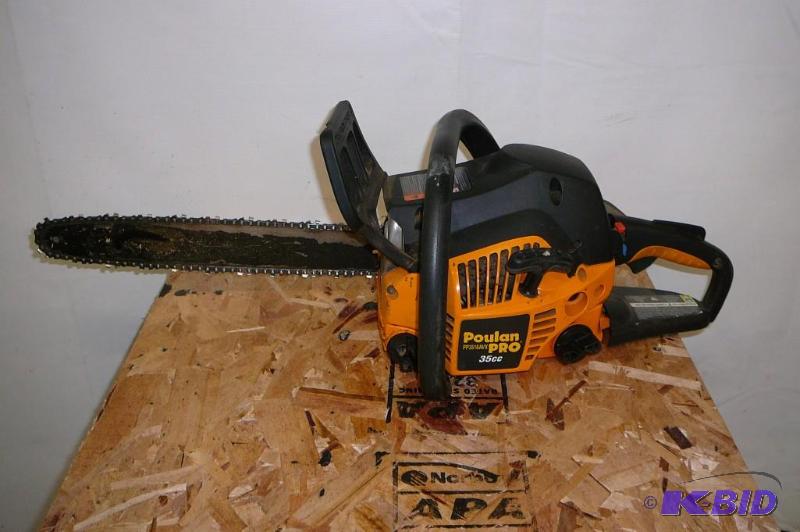 lot 10 image: Chain Saw Poulan Tro 35cc PP3516avx Extra Cha...