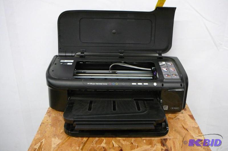 lot 12 image: HP Office Jet 7000 wide Format Display Model...