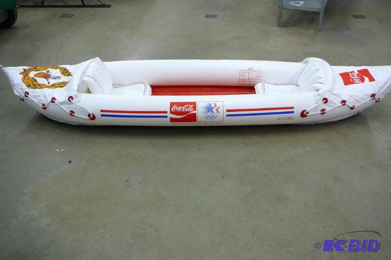 lot 3 image: Sevylor Inflatable Kayak Model 34193 m84c 9 ...