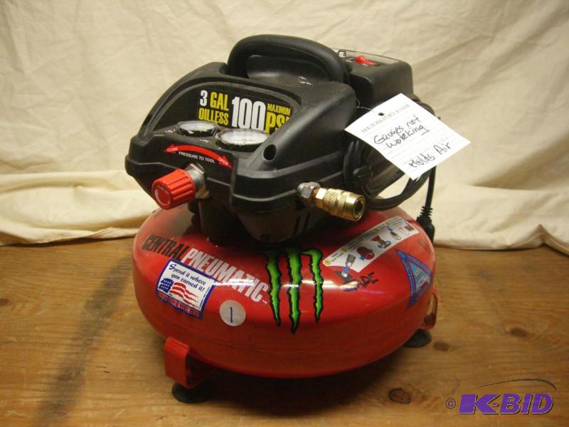 Central Pneumatic Air Compressor