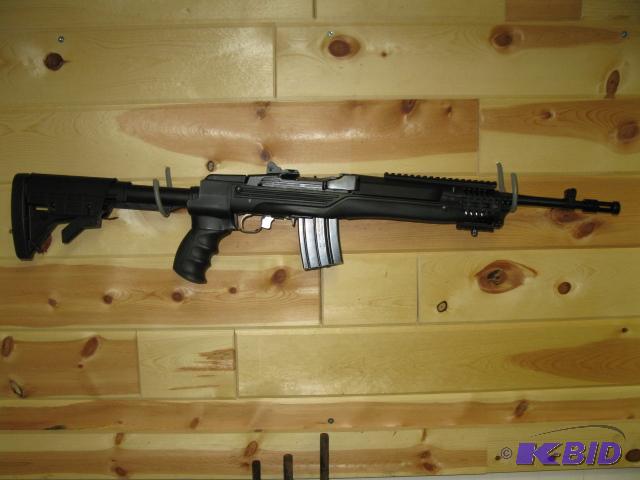 lot 1 image: Ruger Mini-14 tactical semi-auto rifle