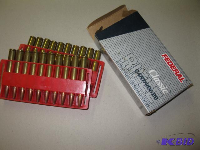 lot 10 image: 30-06 Federal Classic Hi-shok ammo, 1 box...