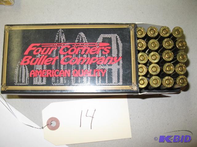 lot 14 image: .357 Mag jacket hollowpoint, 158 gr, 50 round...