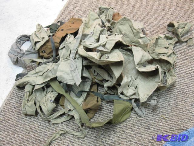 lot 43 image: Large lot of Military stripper clip pouches...