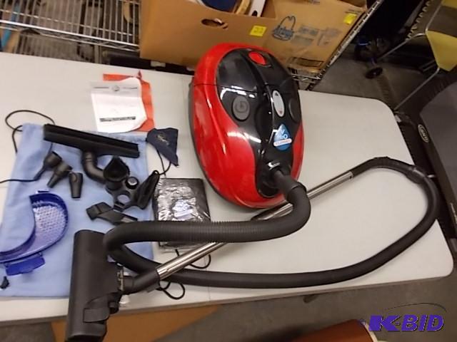 lot 36 image: VH2O Turbo Vacuum With Attachments...
