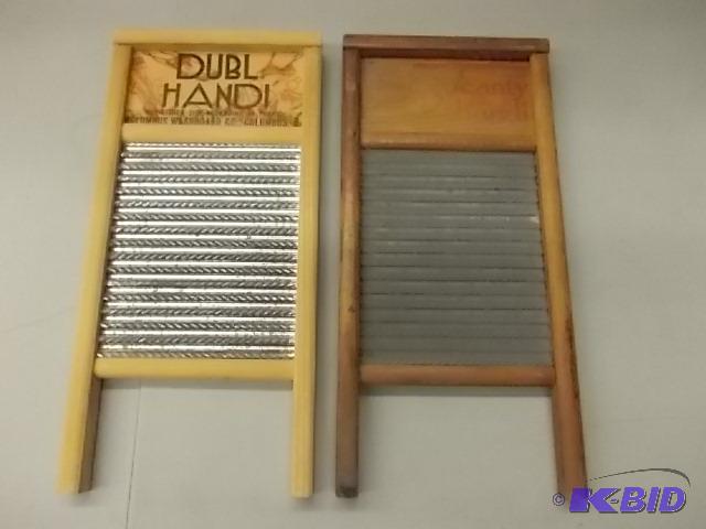 lot 45 image: 2 Small Wash Boards...