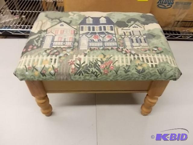 lot 46 image: Footstool Storage...