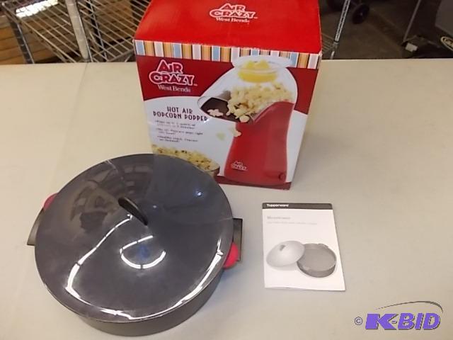 lot 52 image: Air-Crazy Pop&nbspCorn Popper, Micro-Wave St...