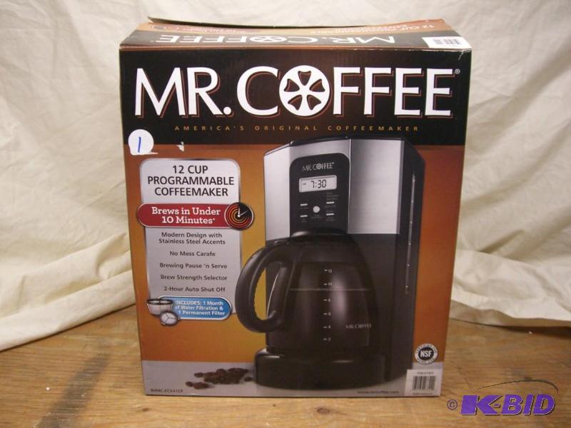MR Coffee 12 Cup Coffee Maker