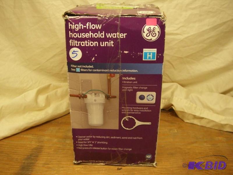 GE Household Water Filteration Unit
