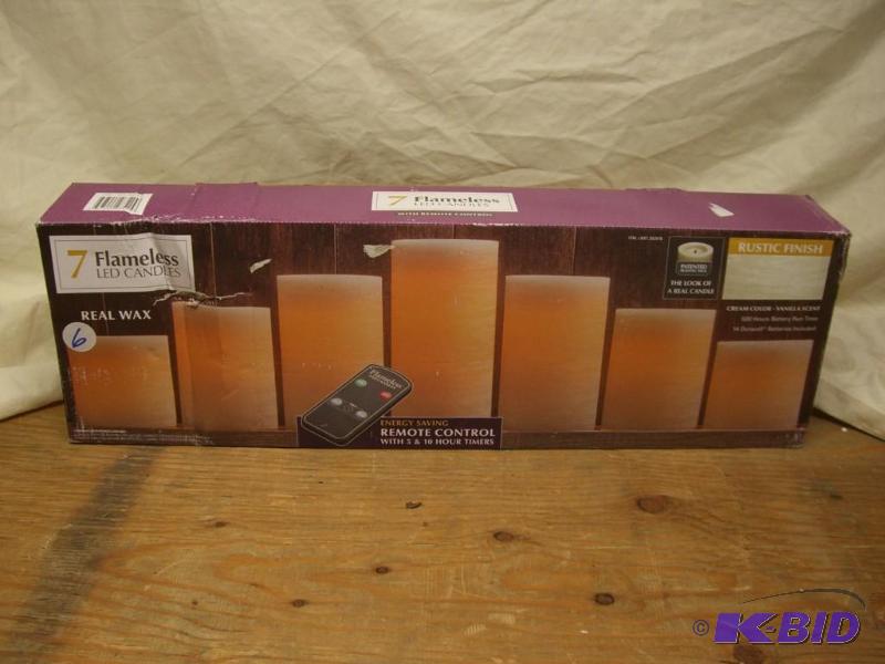 7 Flameless LED Candles