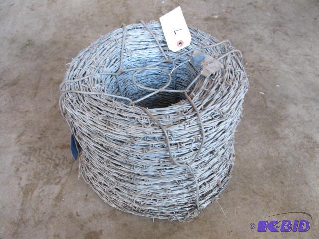 roll of barbed wire...