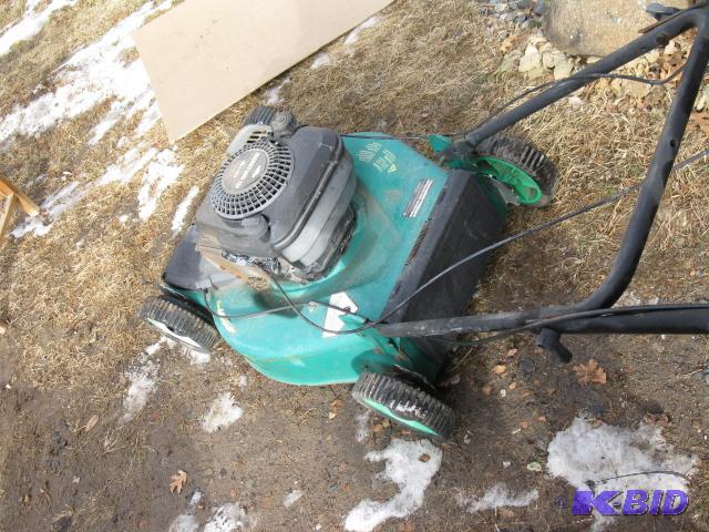 Untested push mower...