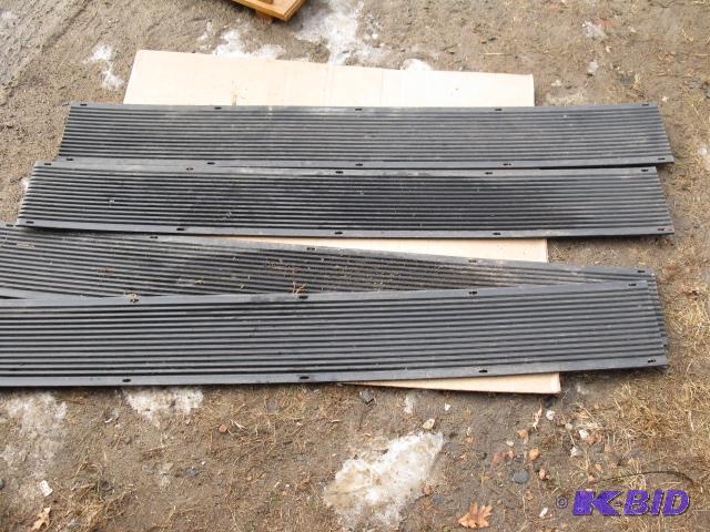 Snowmobile trailer ski skids...