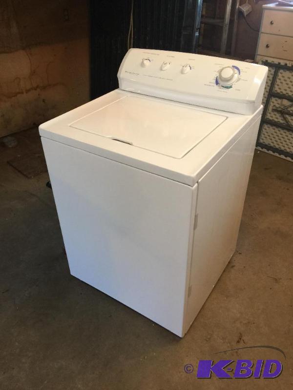 Frigidaire Gallery washing machine, stored in...