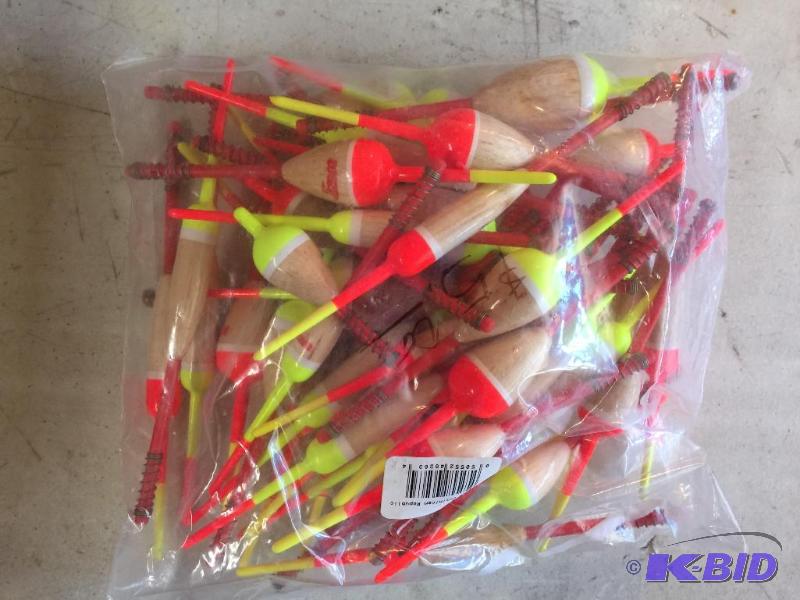 Large lot of fishing bobbers...