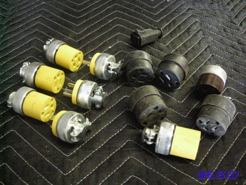 lot 102 image: Extension cord plug ends