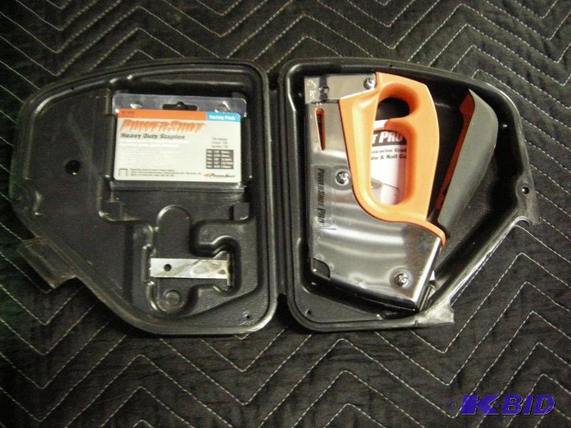 lot 124 image: PowerShot stapler