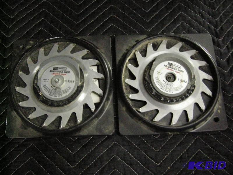 lot 135 image: 2 Craftsman Dado blades