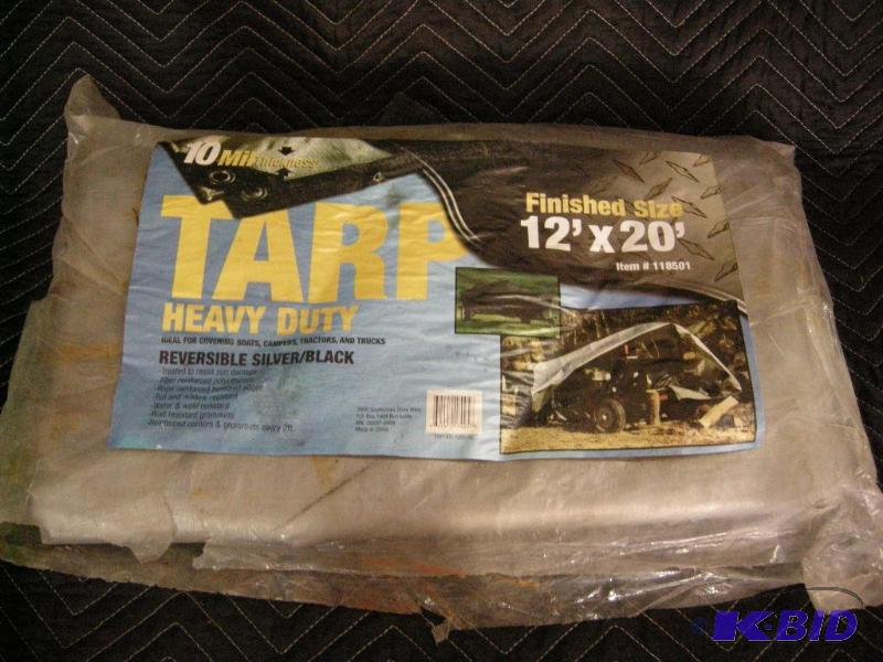 lot 29 image: HD 12 x 20 tarp