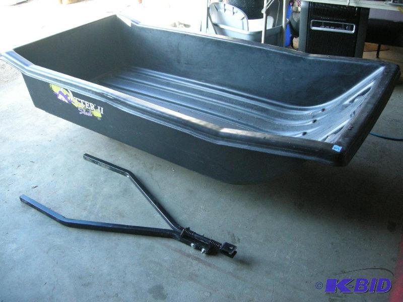 lot 3 image: Otter II Pull-Behind sled