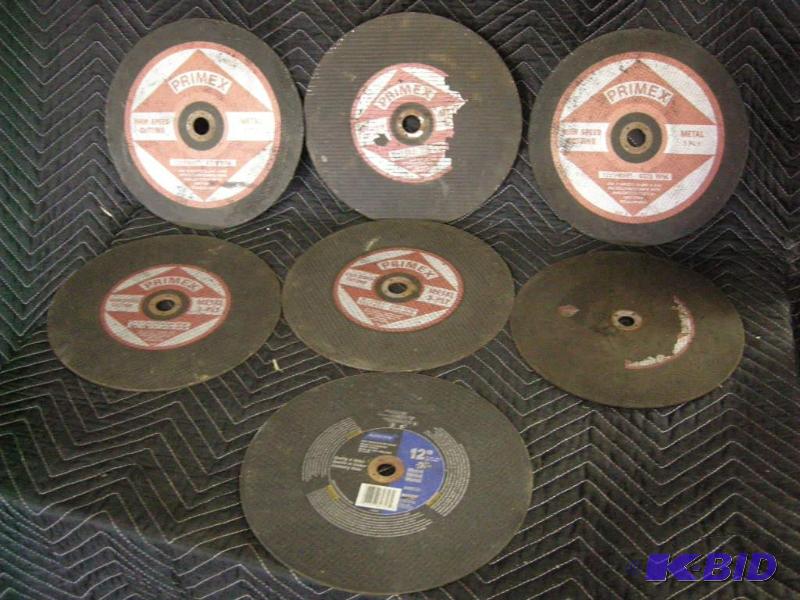 lot 51 image: Seven 12 High speed cut off blades