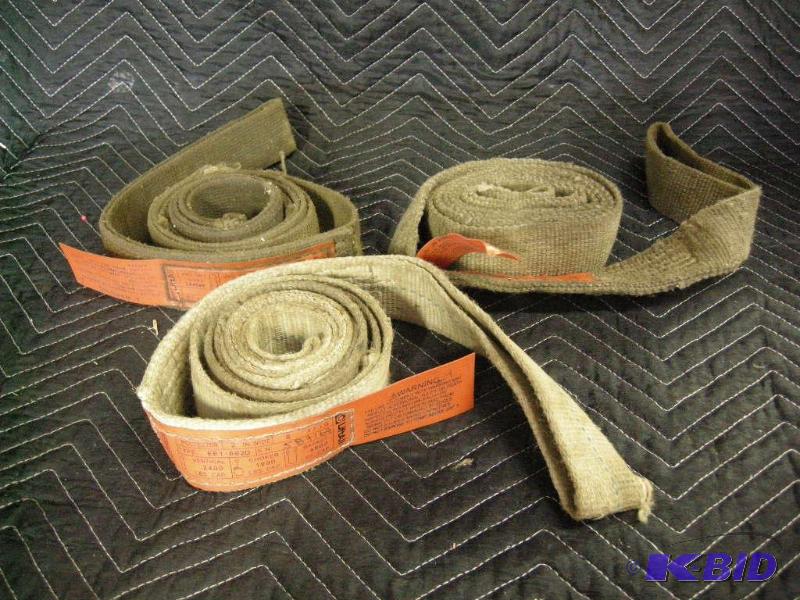 lot 53 image: Three Lift-all 8 tow straps