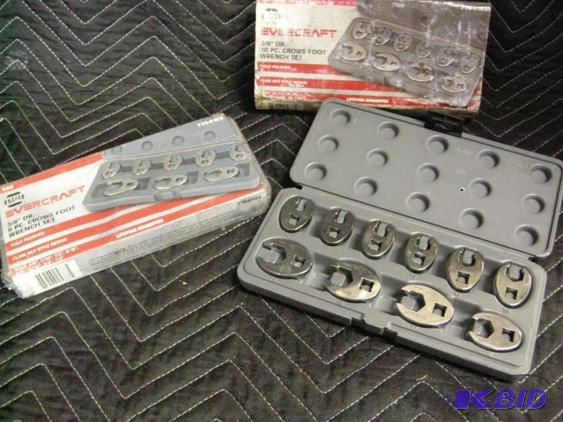 lot 69 image: 2 NAPA Evercraft crows foot sets