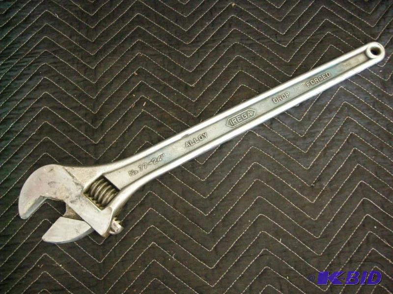 lot 76 image: Large IREGA crescent wrench