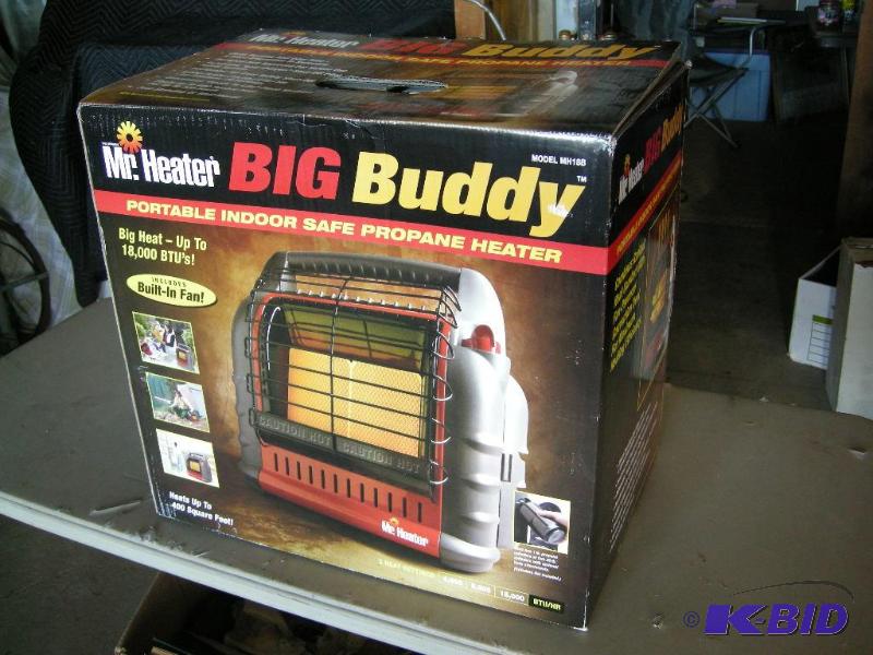 lot 9 image: Mr. Heater Big Buddy